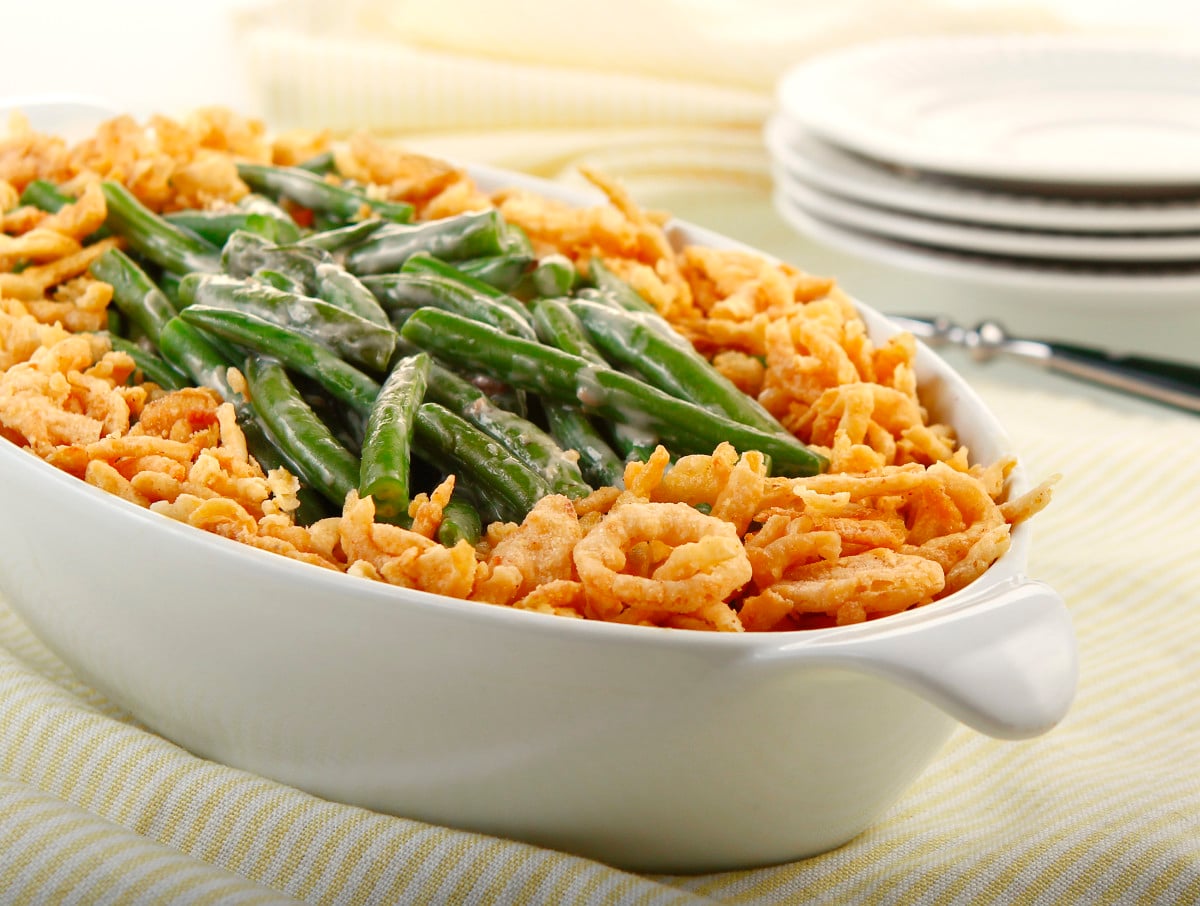 40% of the Cream of Mushroom Soup Sold in the U.S. Goes to Make Green Bean Casserole