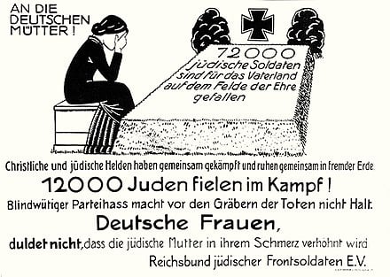 During World War I, the German government carried out a census of Jews to prove that german Jews weren't pulling their weight in the war effort. What they found out instead was that Jews were overrepresented on the front lines.
