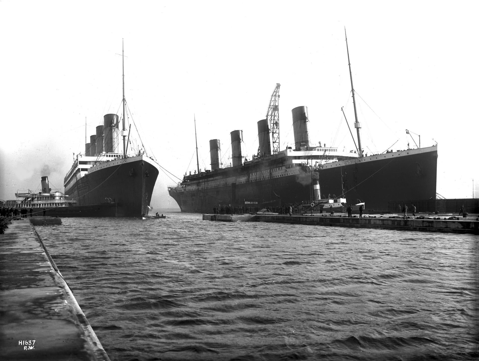 ¿Por qué la tripulación del RMS Olympic se negó a trabajar?