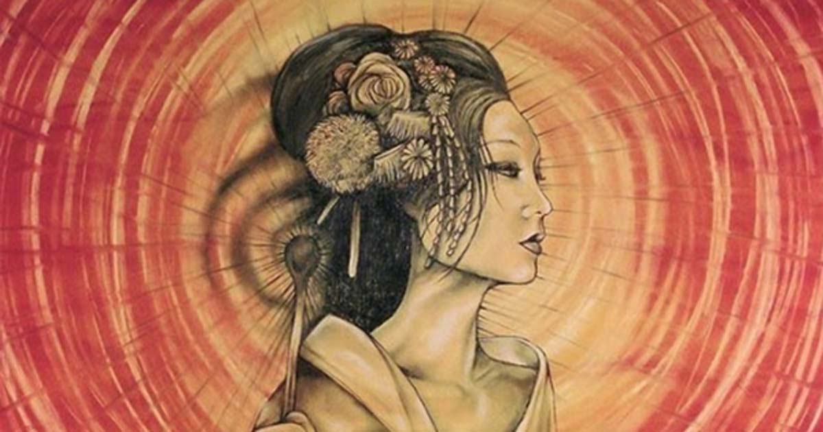 أغلقت آلهة الشمس في الأساطير اليابانية على نفسها في كهف للهروب من إله قاس ، ولكن تم إغرائها من قبل إلهة أخرى