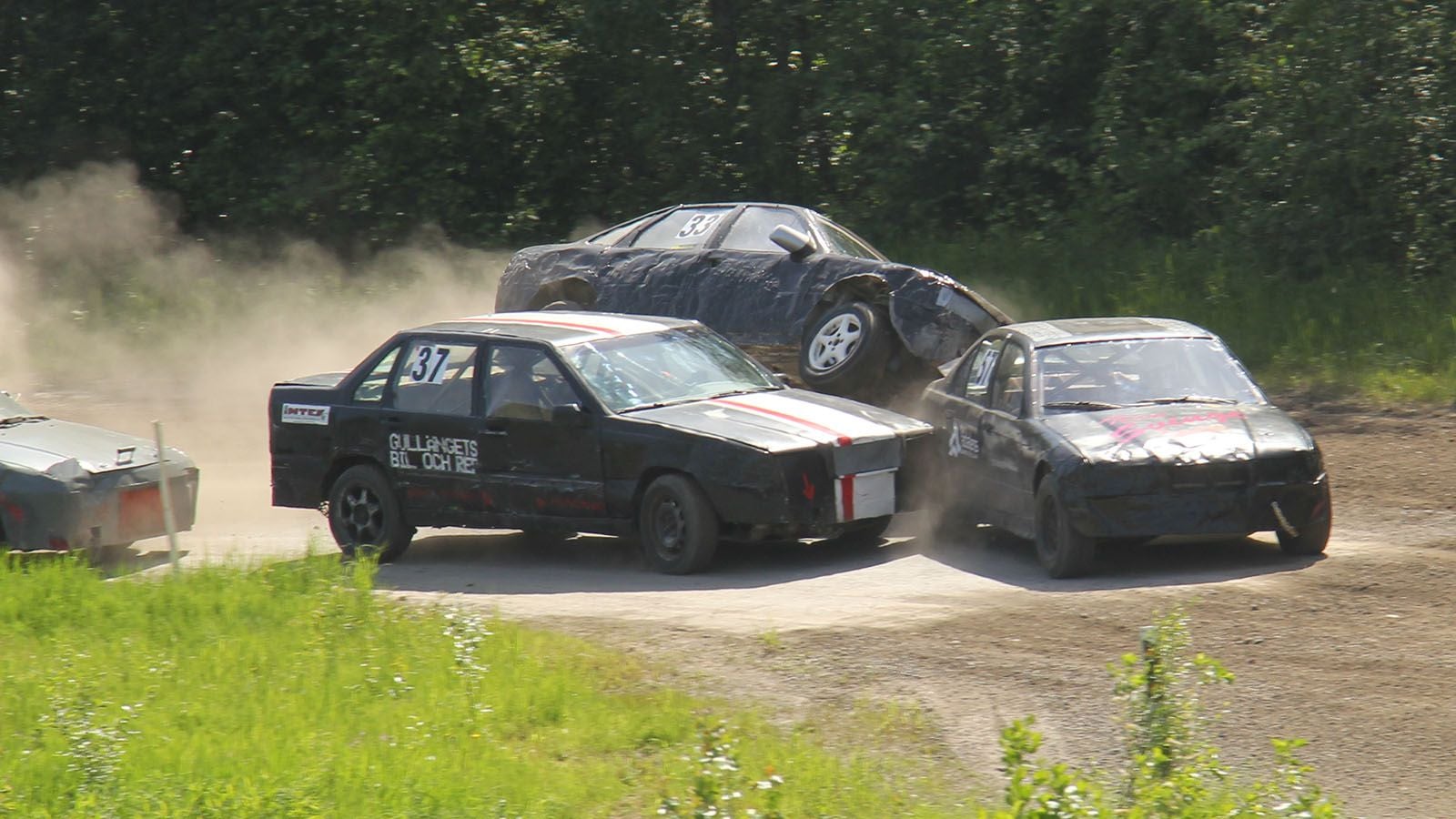Folkracing is a Form of Entry-Level Rallycross Racing that Started in Finland. It was Mainly Designed to Run Across Gravel Tracks to Limit the Speed to 80 km/h.