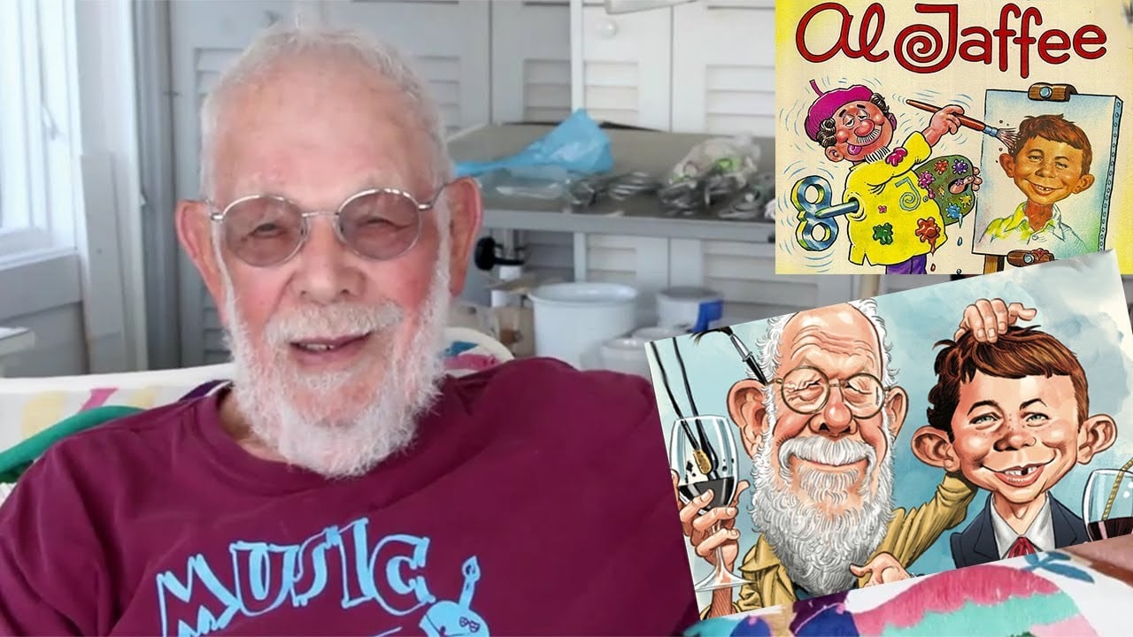 مجلة Al Jaffee of Mad لها أطول مهنة كفنان كوميدي في سن 101. عمل من 1942 إلى 2020.