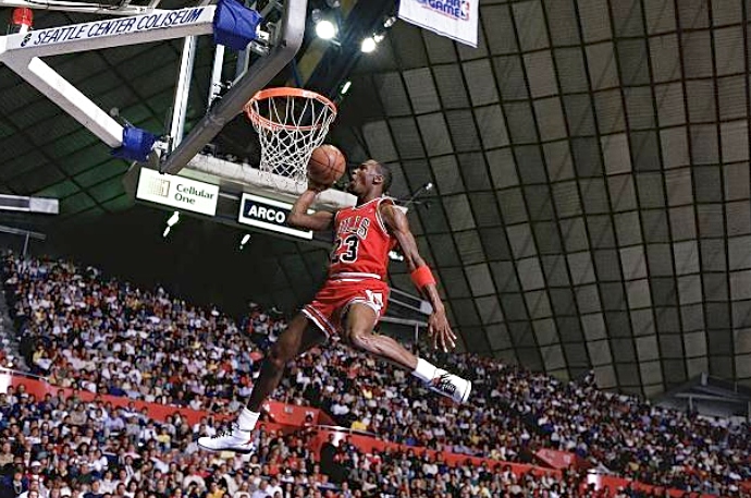 Michael Jordan Has the Highest Vertical Leap in NBA History